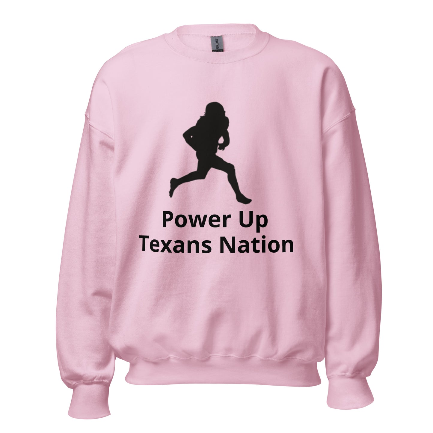 Power Up Texans Nation Sweatshirt - Texy Pride