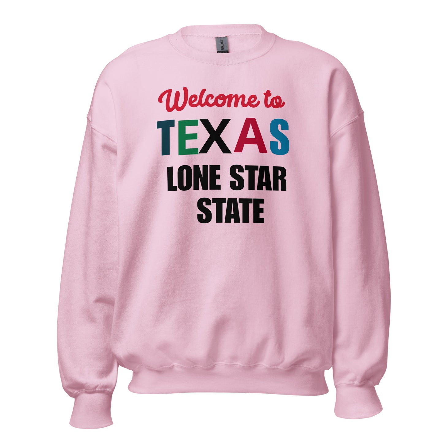 Welcome to Texas Sweatshirt - Texy Pride