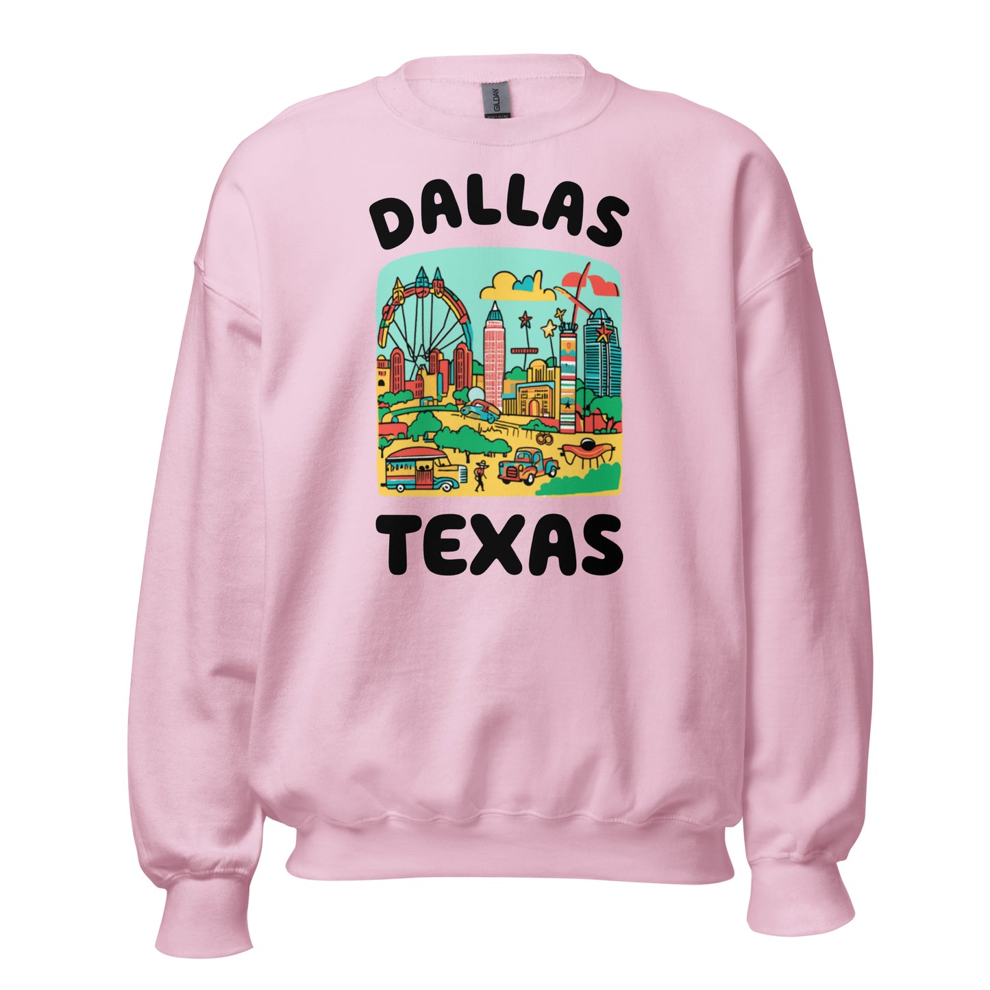 Dallas, Texas Sweatshirt - Texy Pride