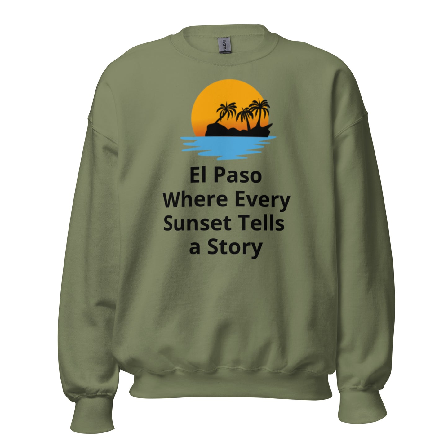 El Paso Sunset Tells a Story Sweatshirt