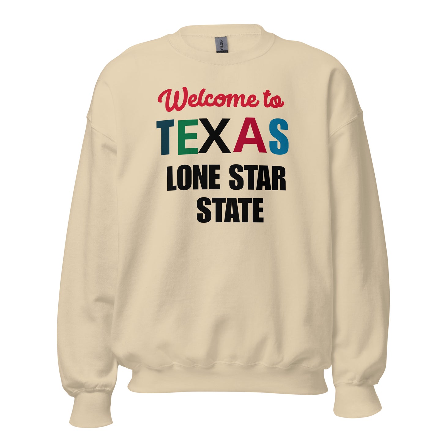 Welcome to Texas Sweatshirt - Texy Pride