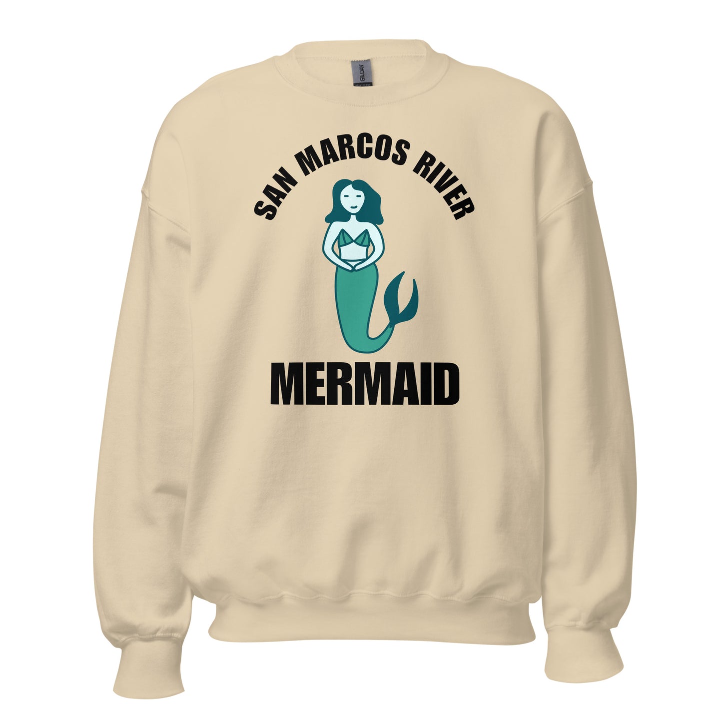 San Marcos River Mermaid Sweatshirt - Texy Pride