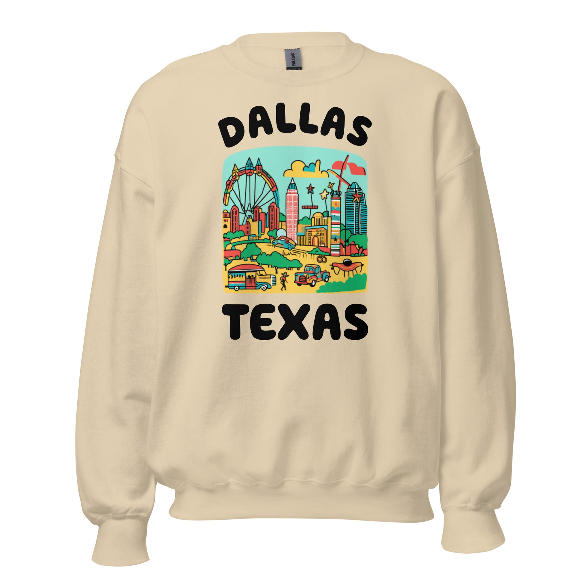 Dallas, Texas Sweatshirt - Texy Pride