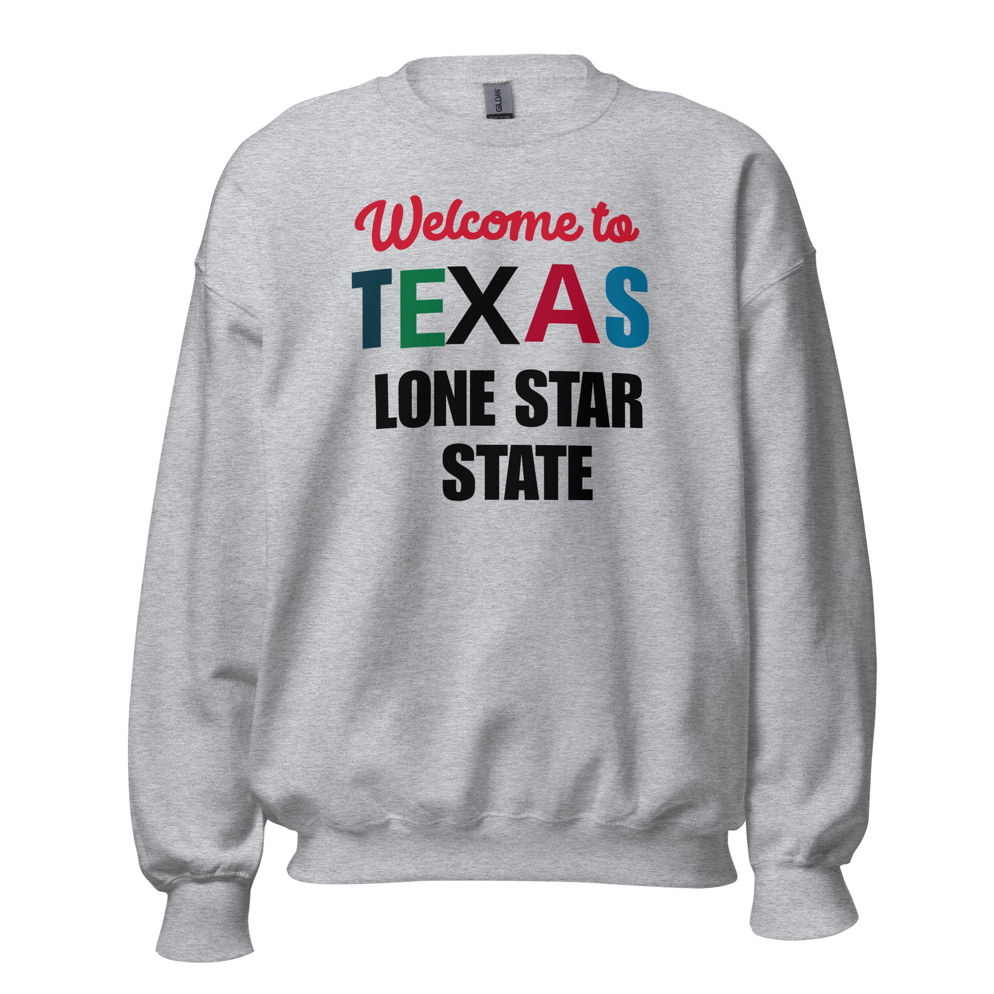 Welcome to Texas Sweatshirt - Texy Pride