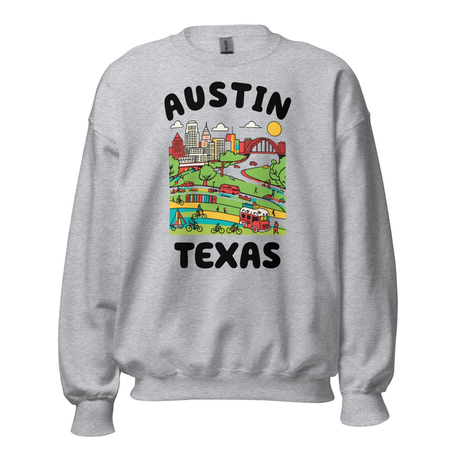 Austin, Texas Sweatshirt - Texy Pride