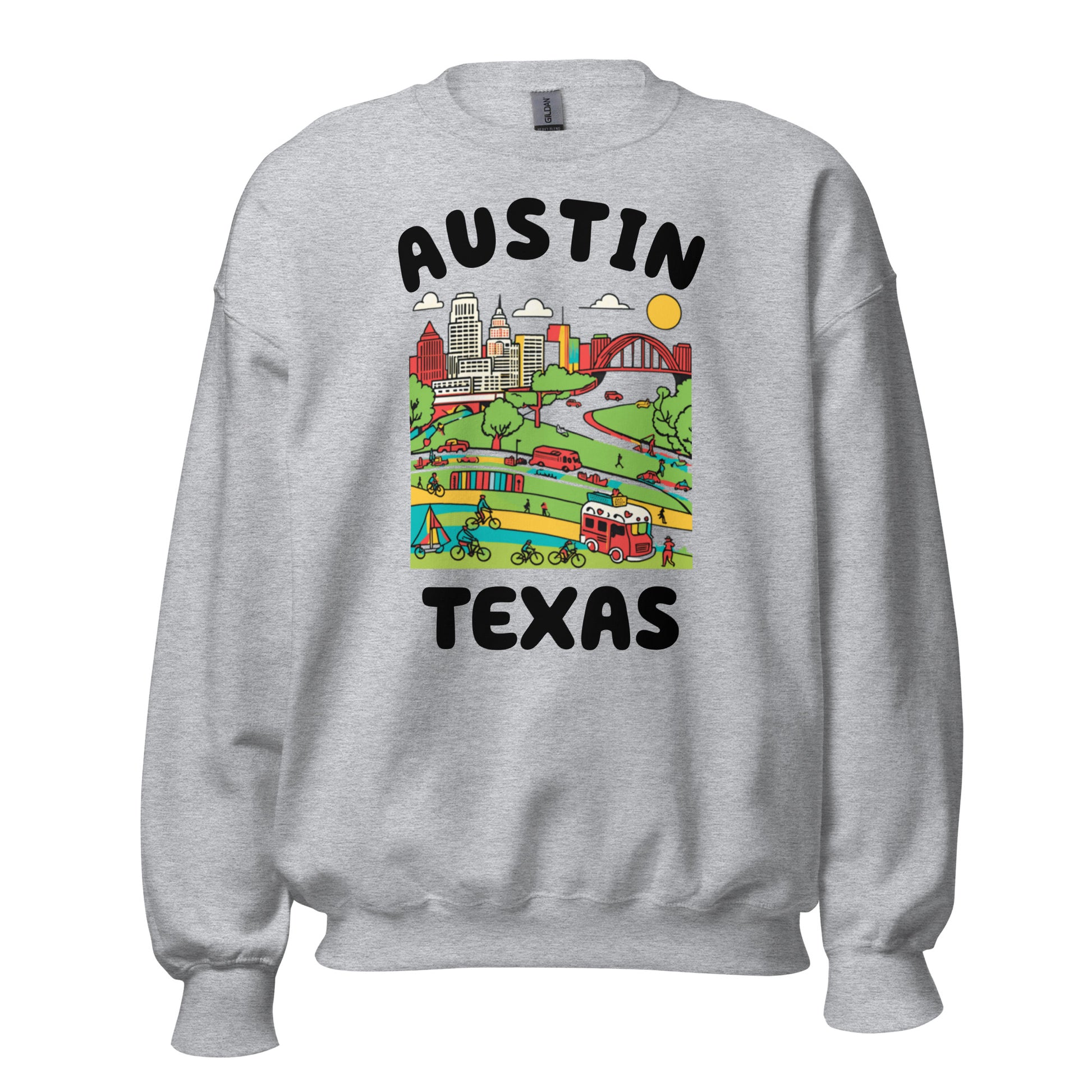 Austin, Texas Sweatshirt - Texy Pride