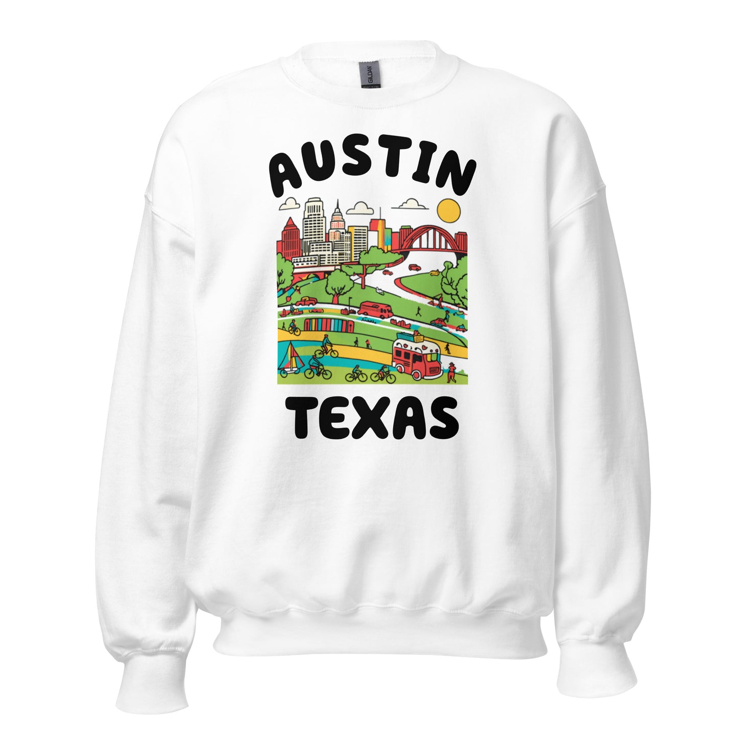 Austin, Texas Sweatshirt - Texy Pride