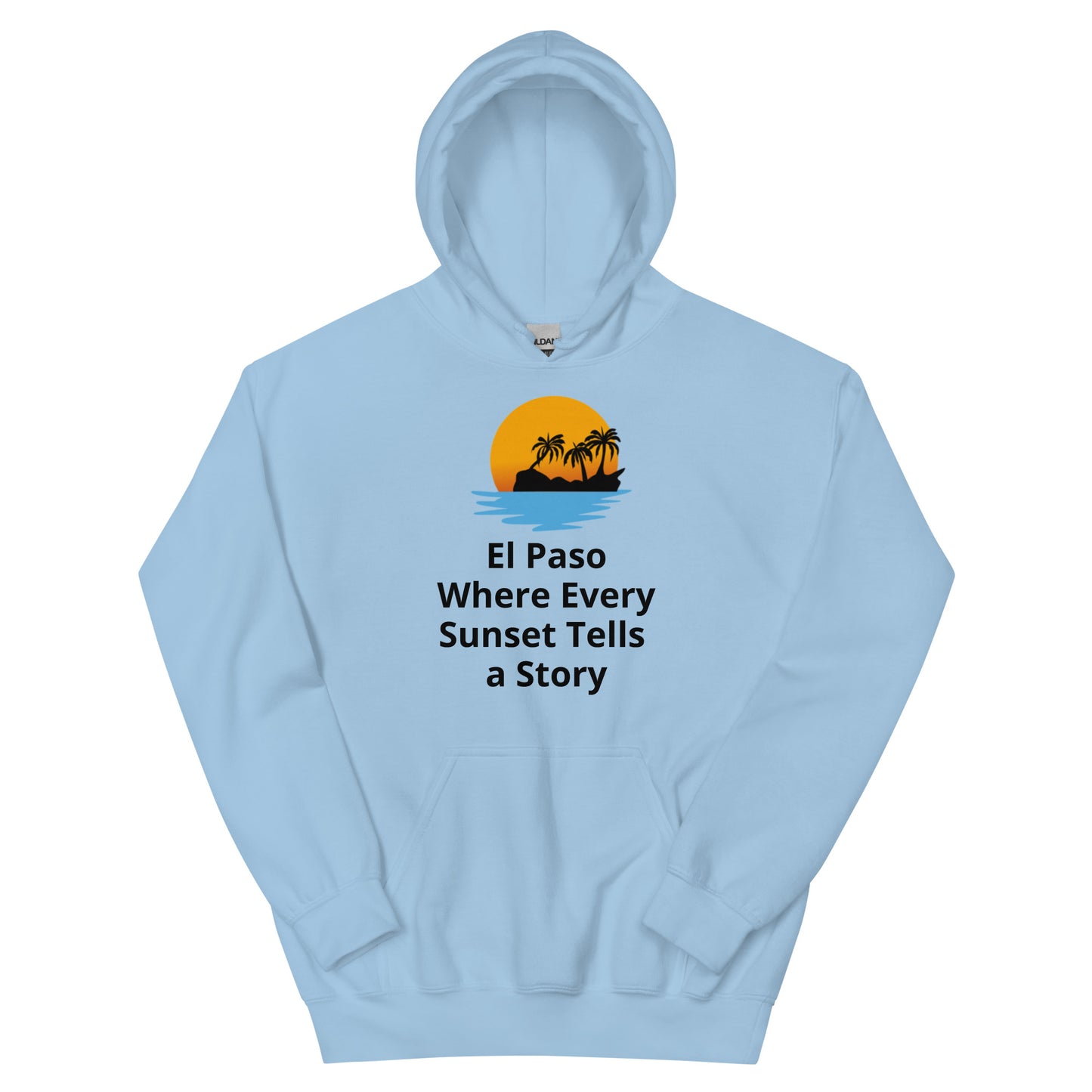 El Paso Sunset Tells a Story Hoodie