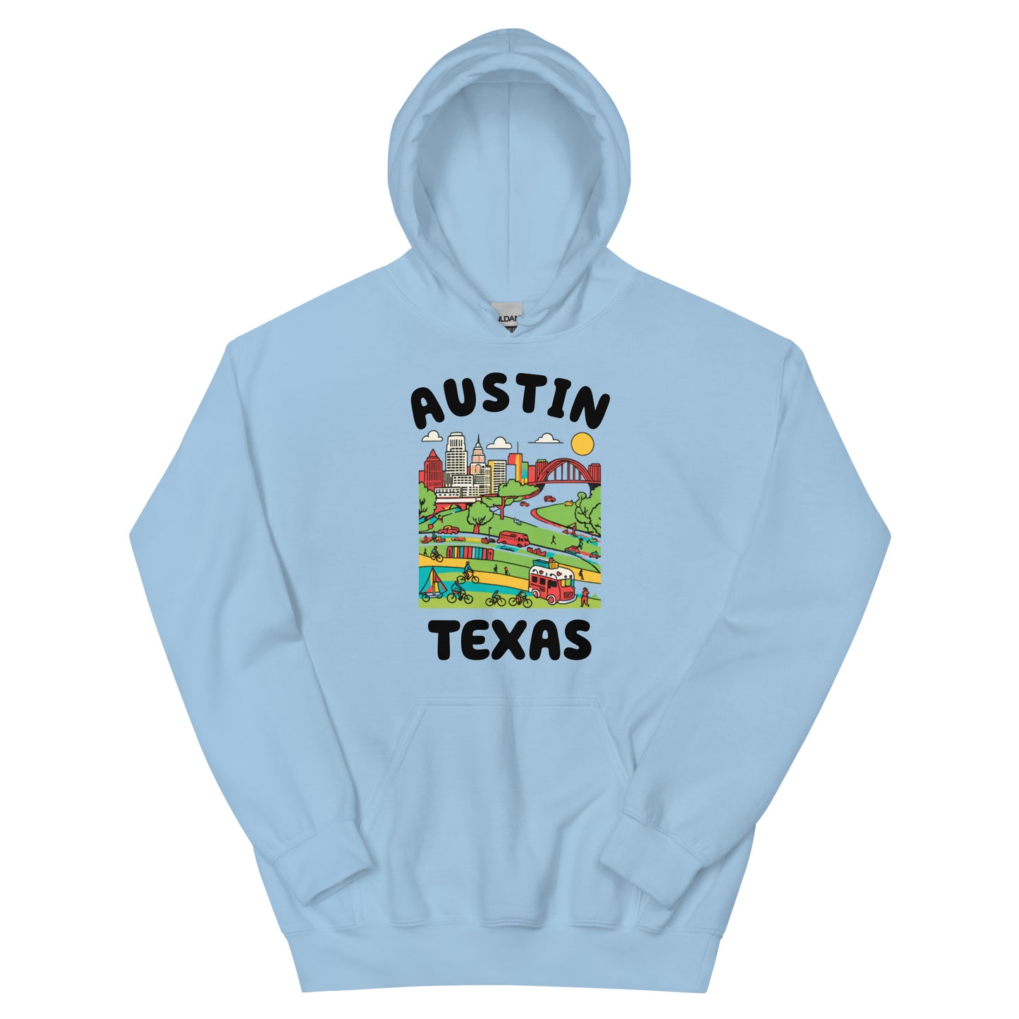 Austin, Texas Hoodie - Texy Pride
