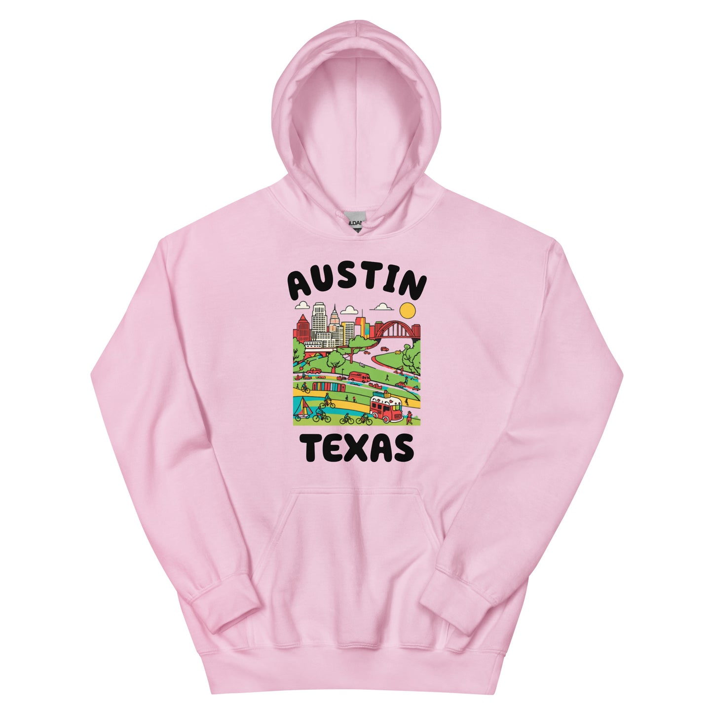 Austin, Texas Hoodie - Texy Pride