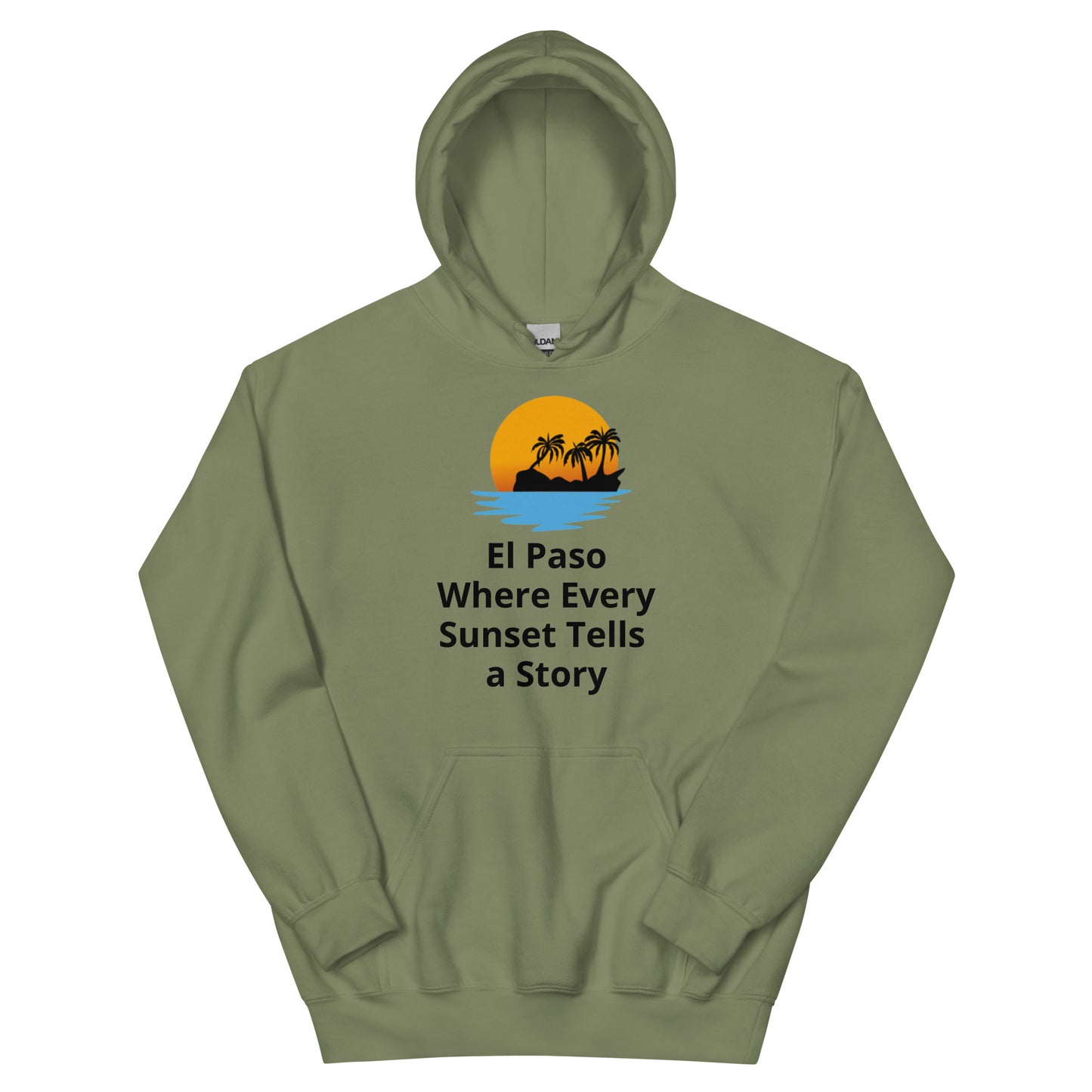 El Paso Sunset Tells a Story Hoodie