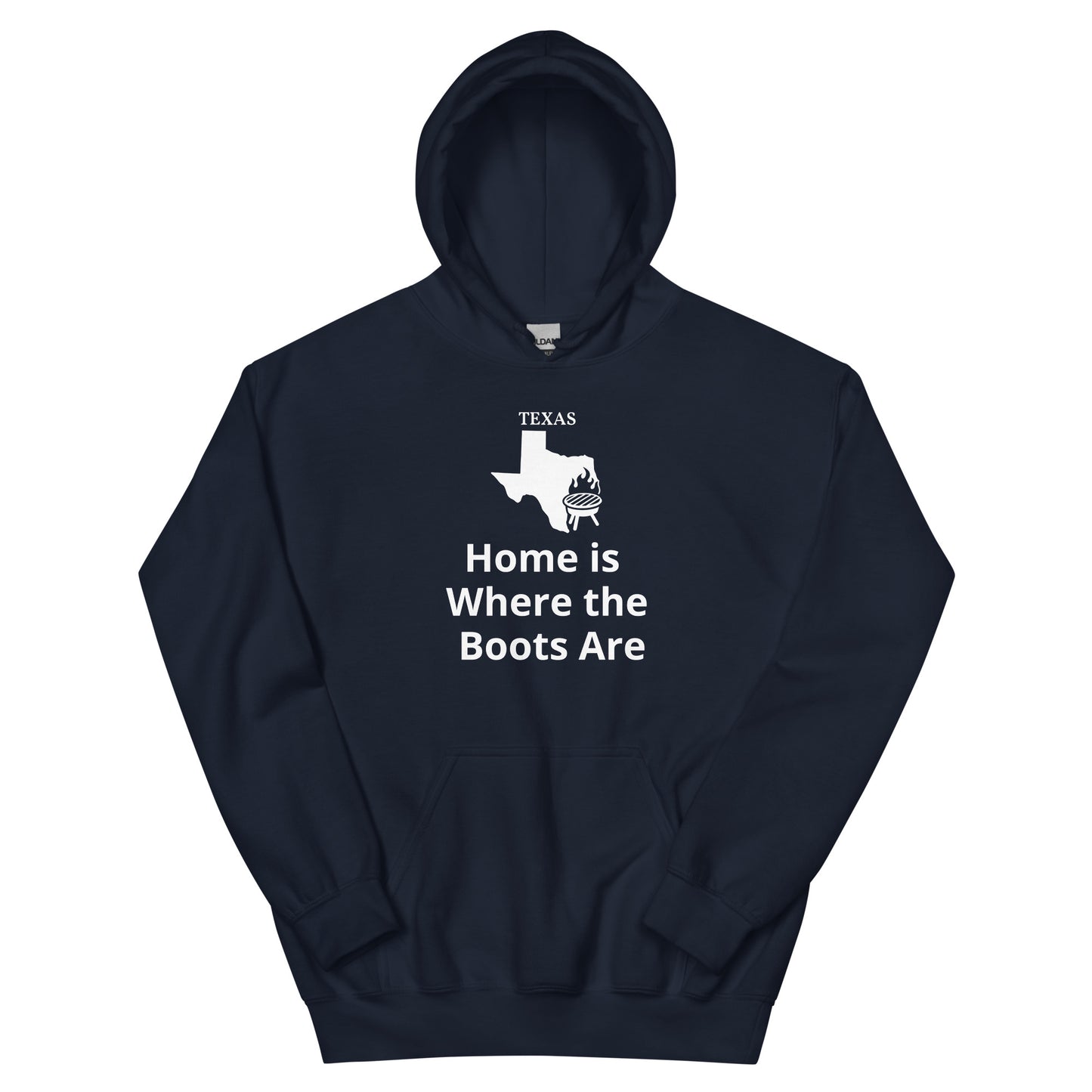 Home is Where the Boots Are Hoodie