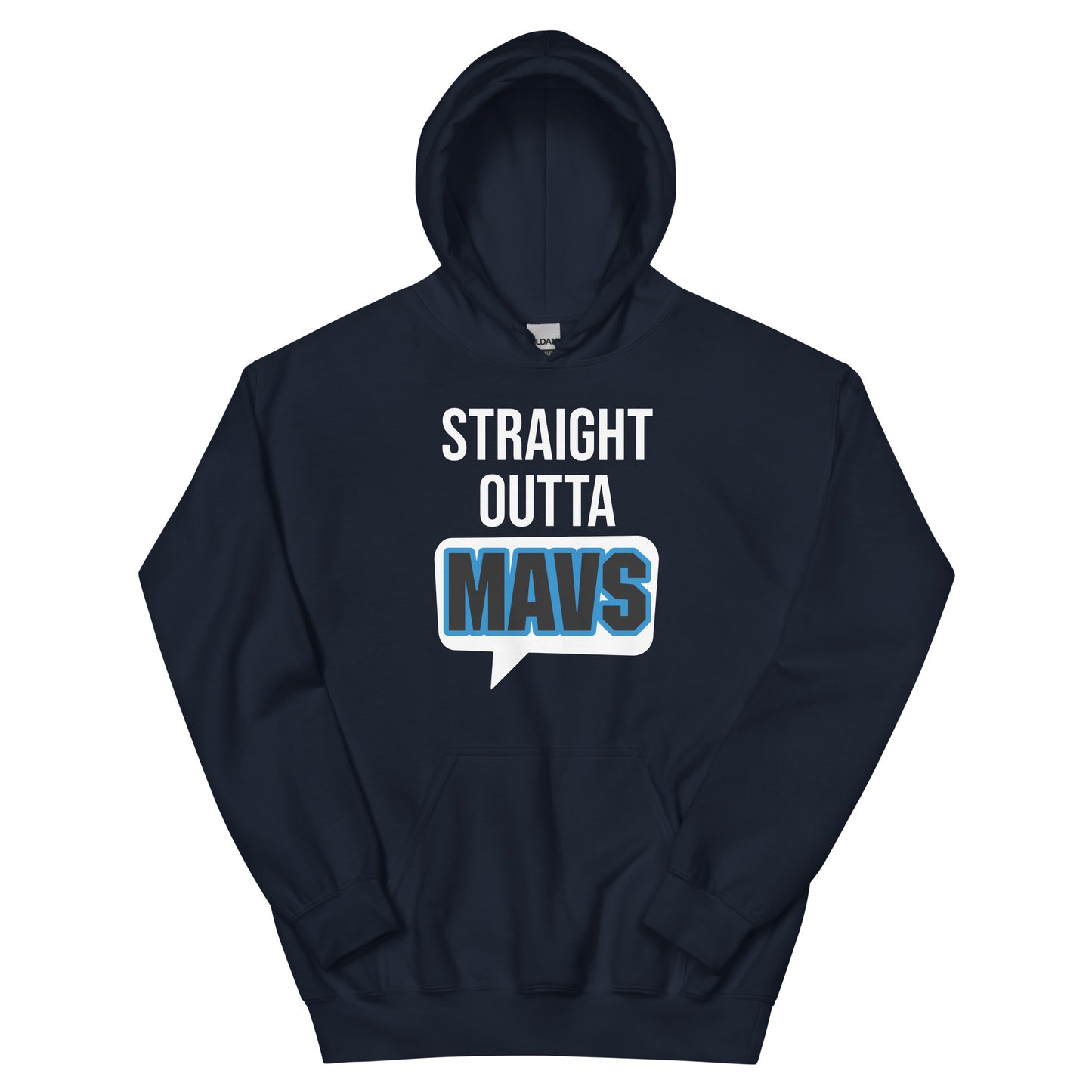 Straight Outta Mavs Hoodie - Texy Pride