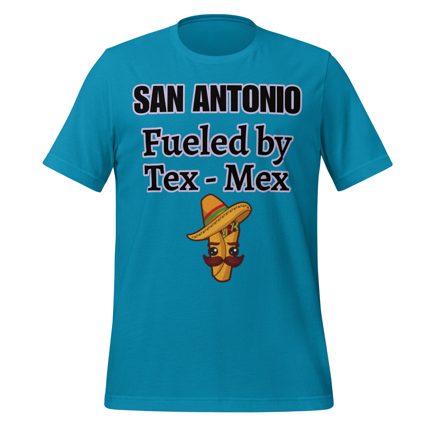 San Antonio Fueled by Tex - Mex T-Shirt - Texy Pride