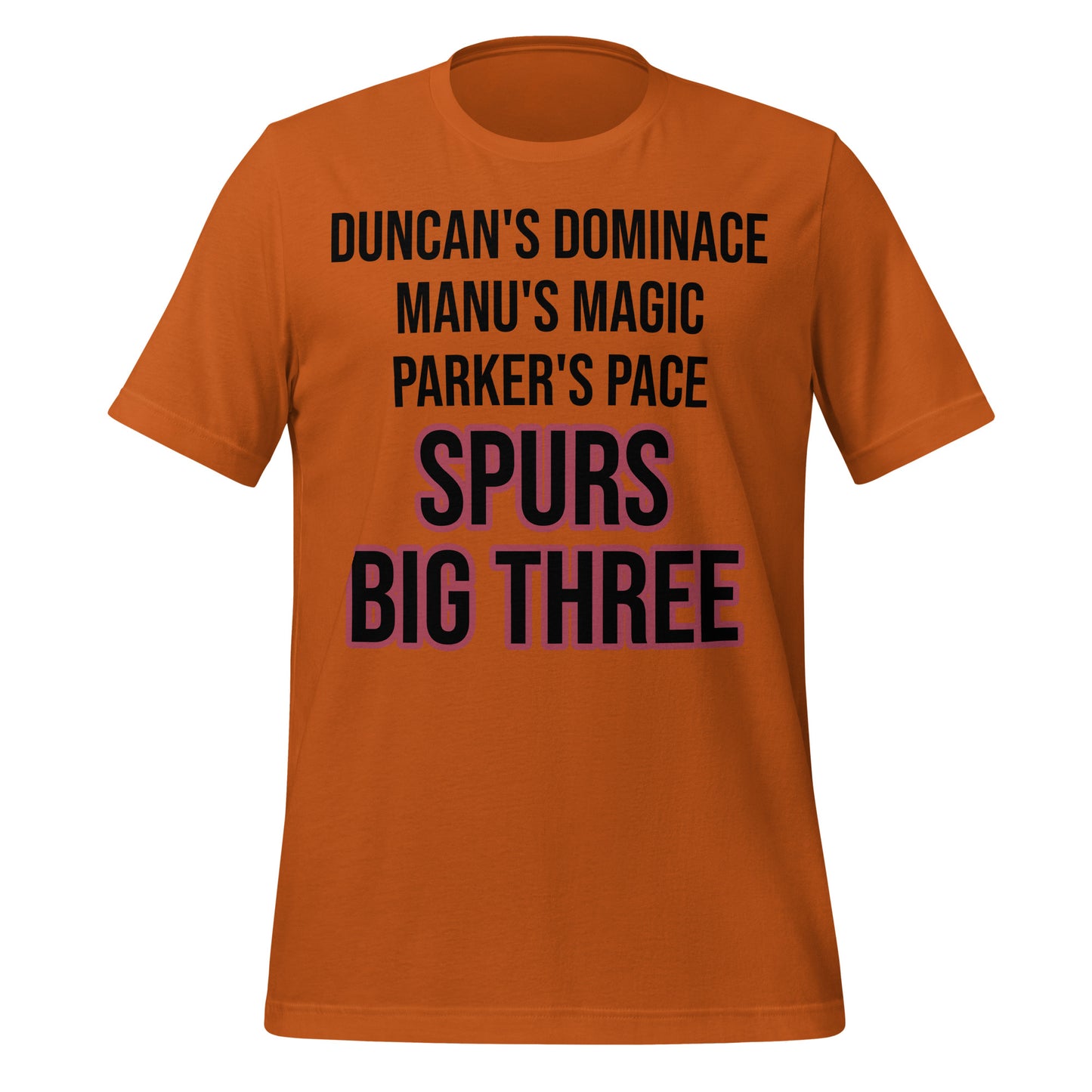 Spurs Big Three T-Shirt - Texy Pride
