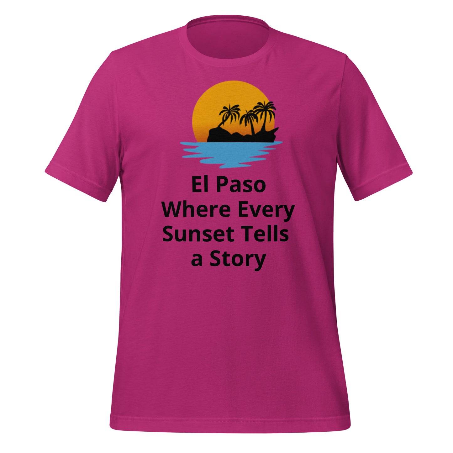 El Paso Sunset Tells a Story T-Shirt