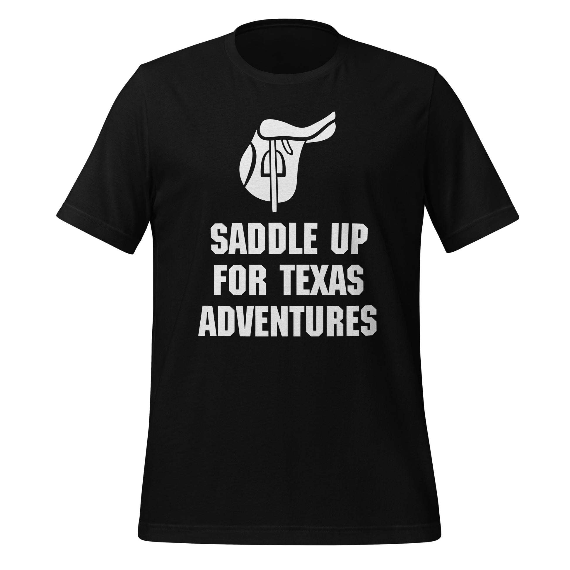 Saddle Up for Texas Adventures T-Shirt - Texy Pride