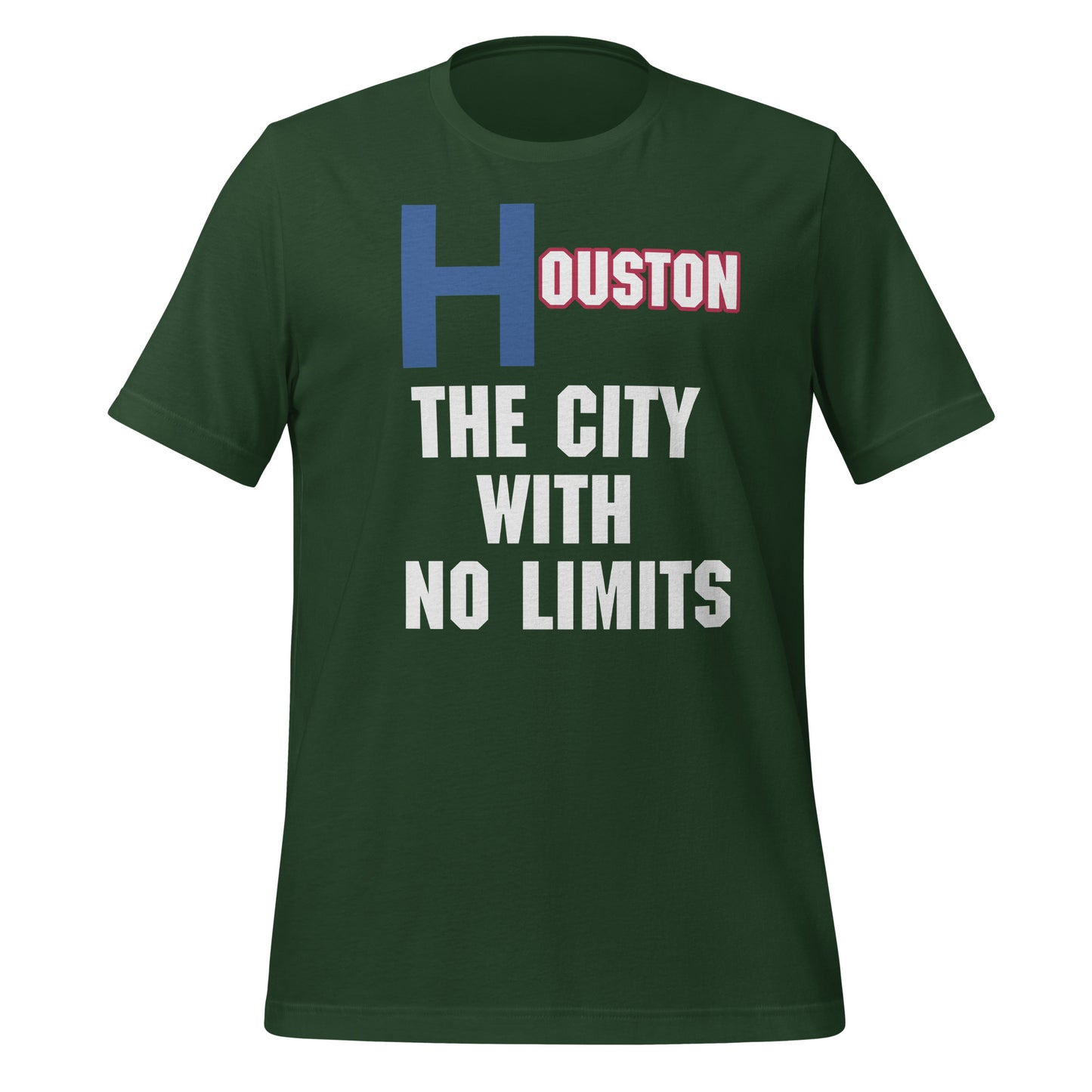 Houston: The City With No Limits T-Shirt - Texy Pride