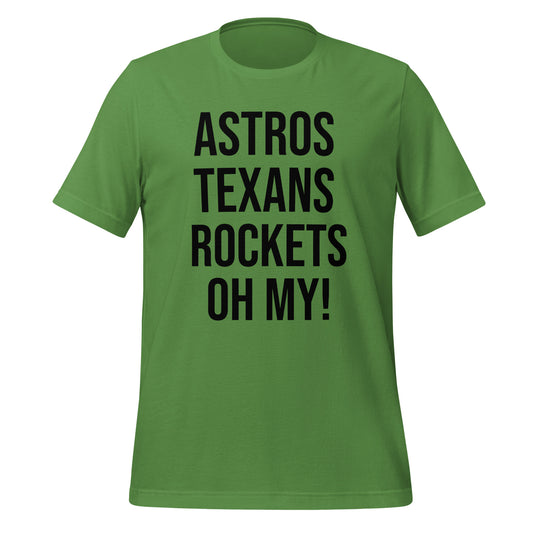 Astros, Texans, Rockets T-Shirt - Texy Pride