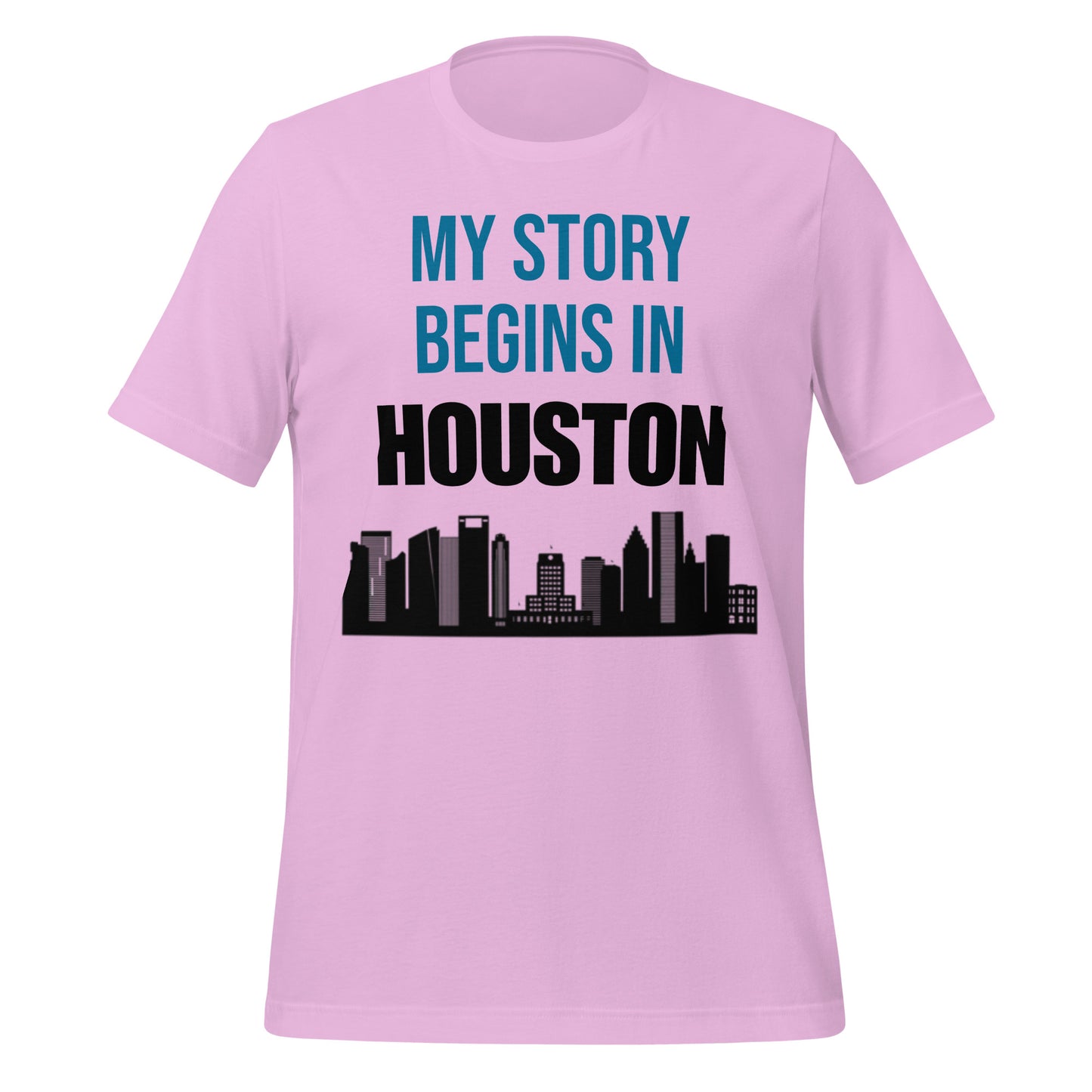 My Story Begins in Houston T-Shirt - Texy Pride
