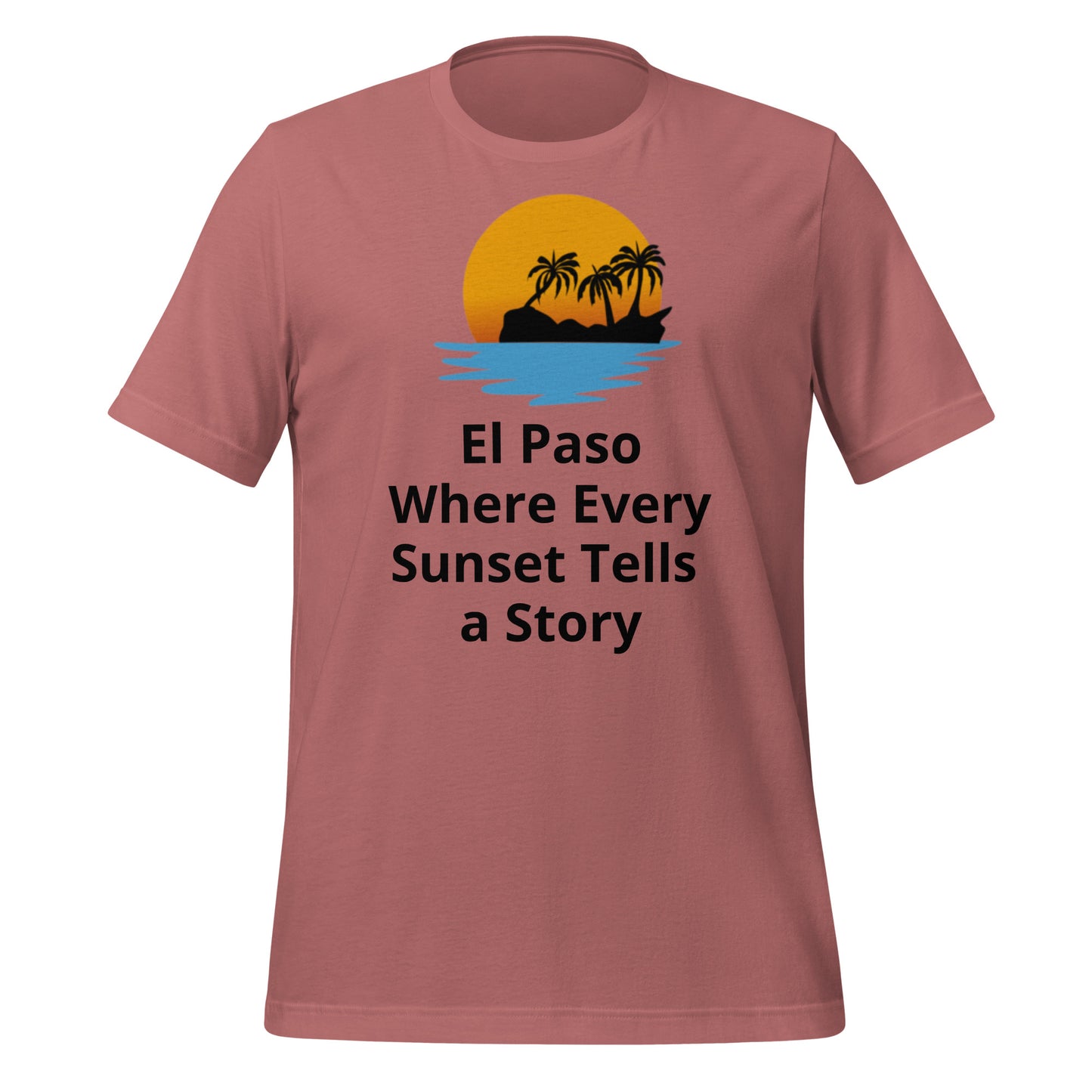 El Paso Sunset Tells a Story T-Shirt