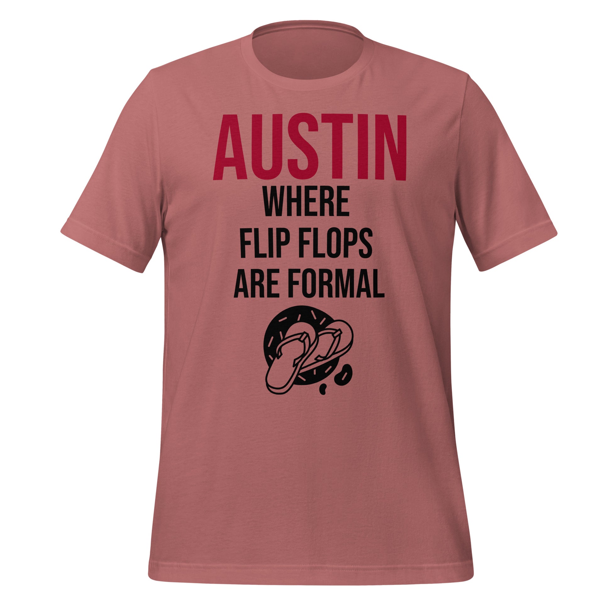 Austin Flip Flops T-Shirt - Texy Pride
