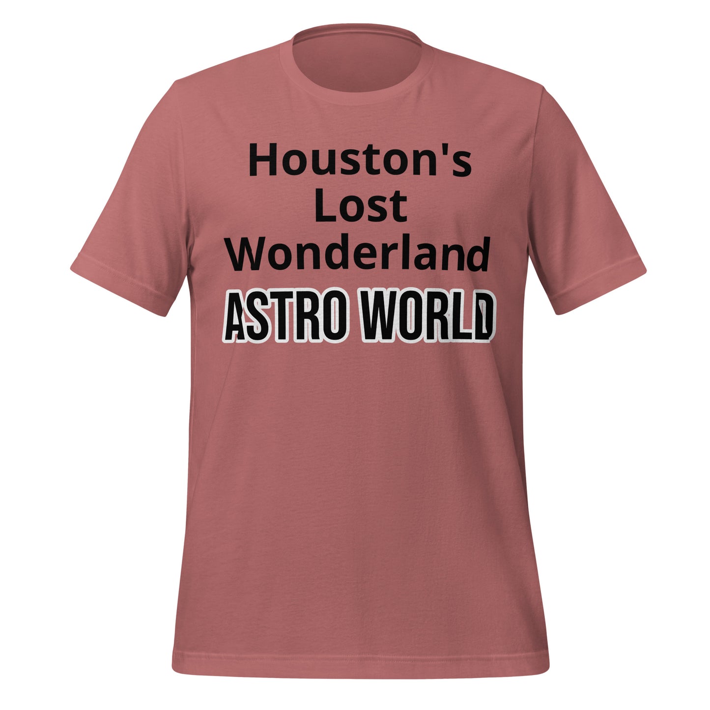 Houston's Lost Wonderland - Astro World T-Shirt - Texy Pride