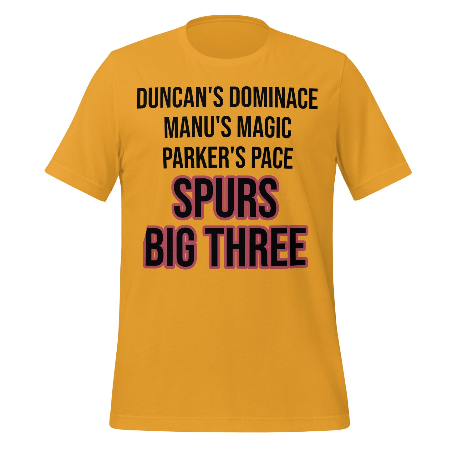 Spurs Big Three T-Shirt - Texy Pride