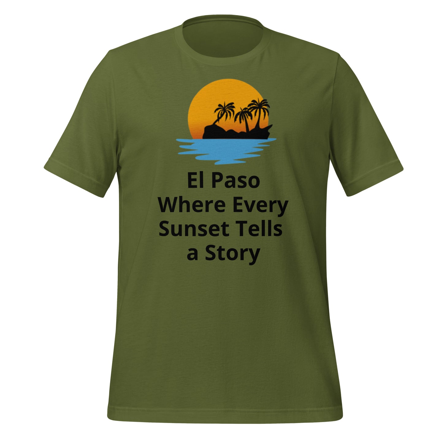 El Paso Sunset Tells a Story T-Shirt