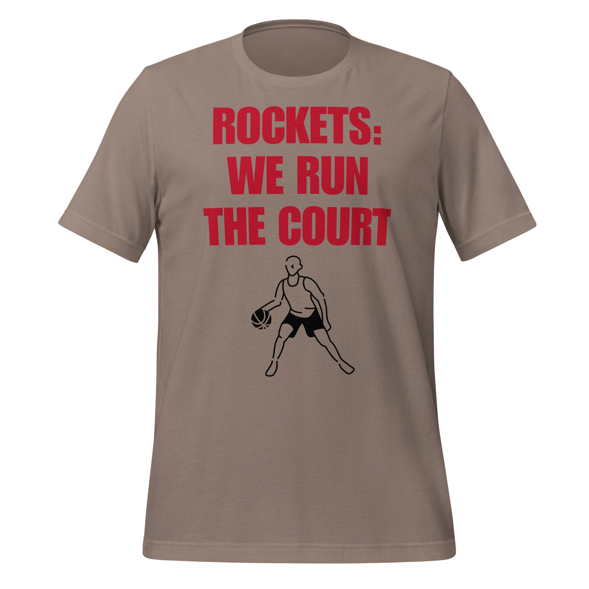 Rockets Run the Court T-Shirt - Texy Pride