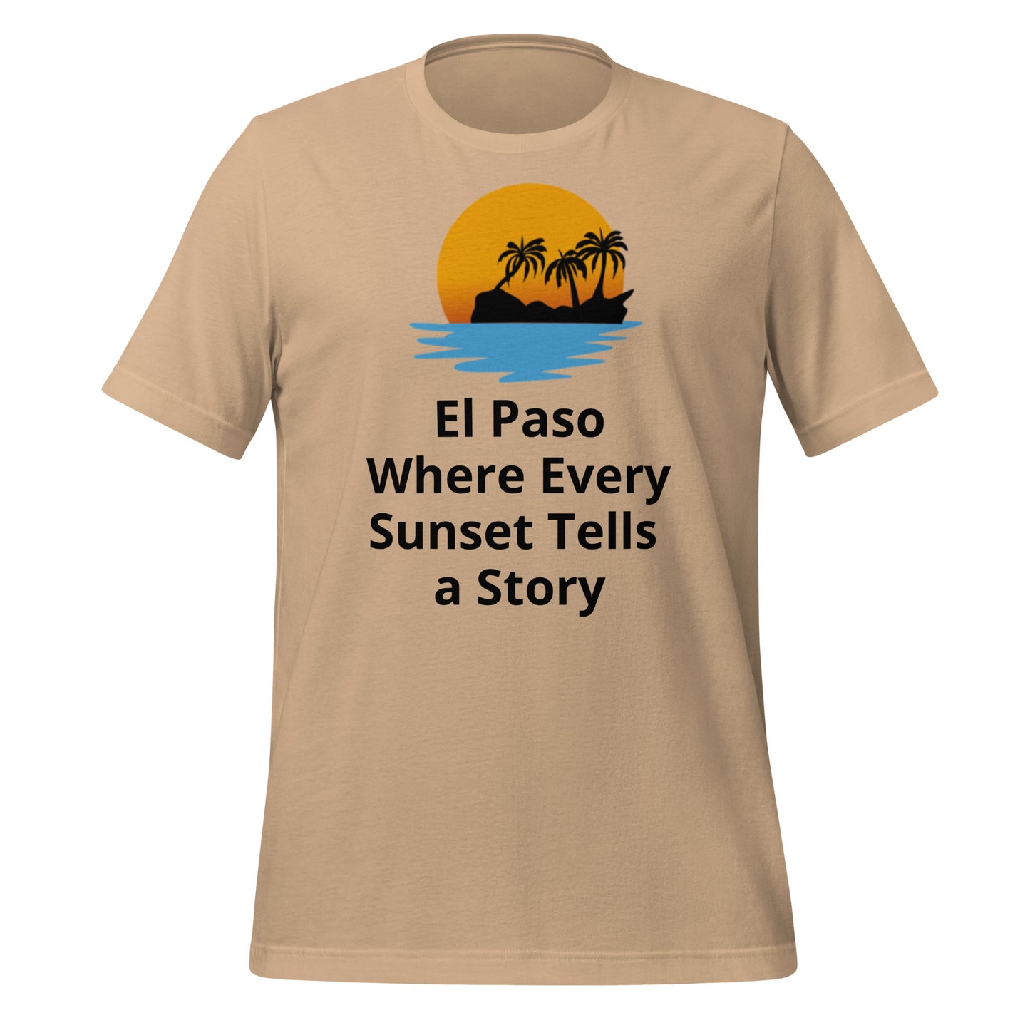 El Paso Sunset Tells a Story T-Shirt