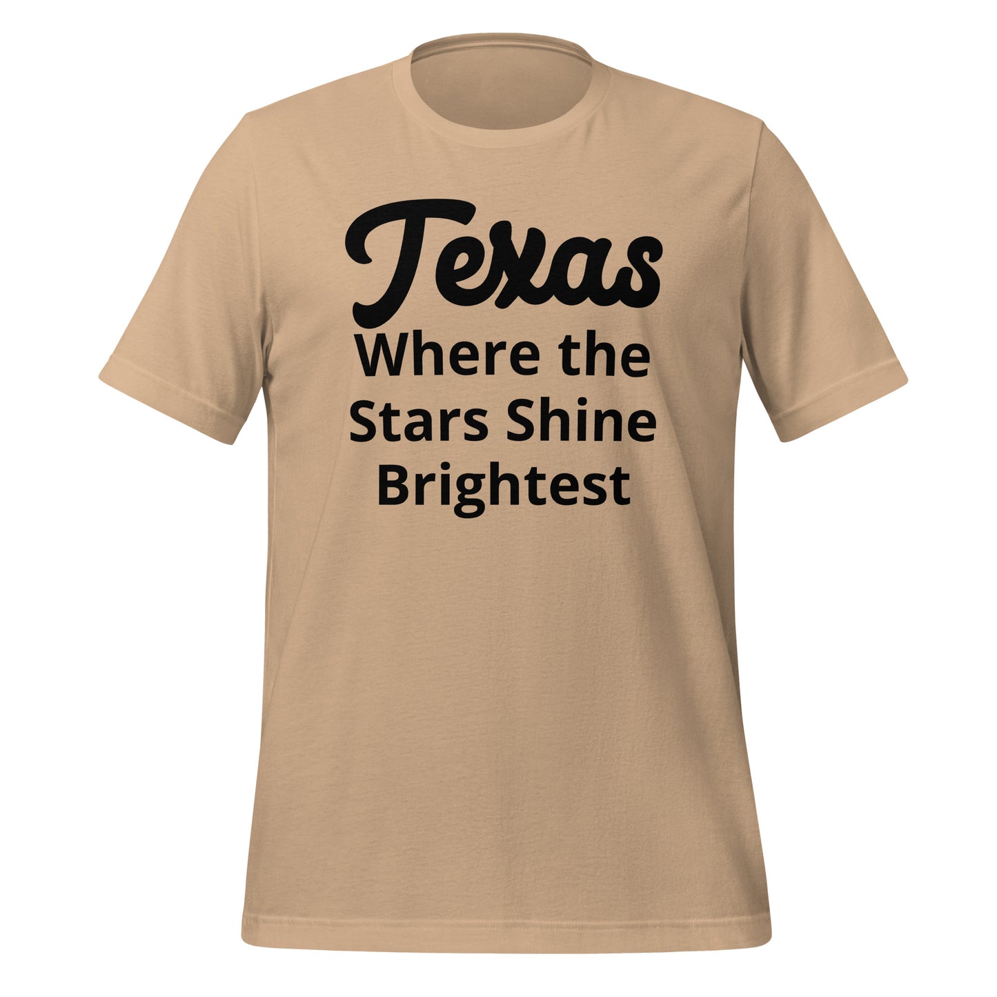 Texas Where the Stars Shine Brightest T-Shirt