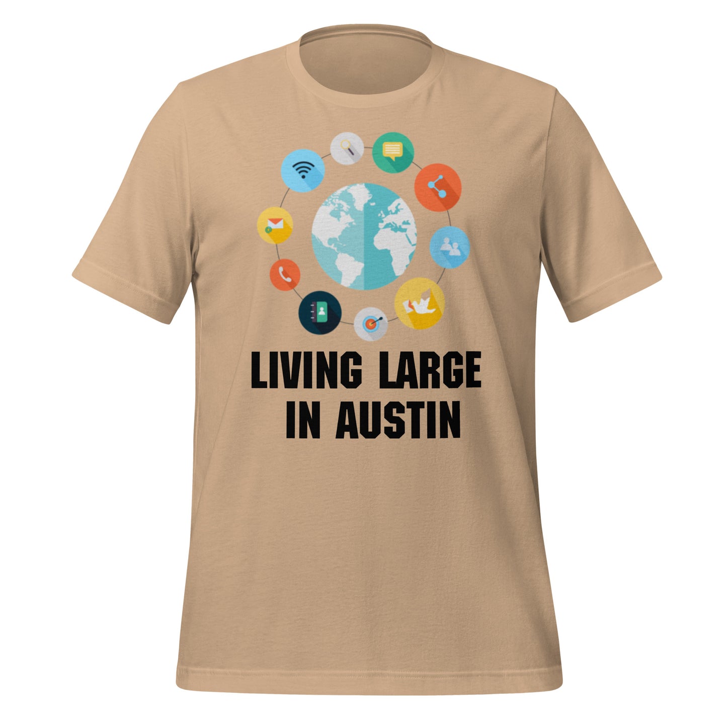 Living Large in Austin T-Shirt - Texy Pride