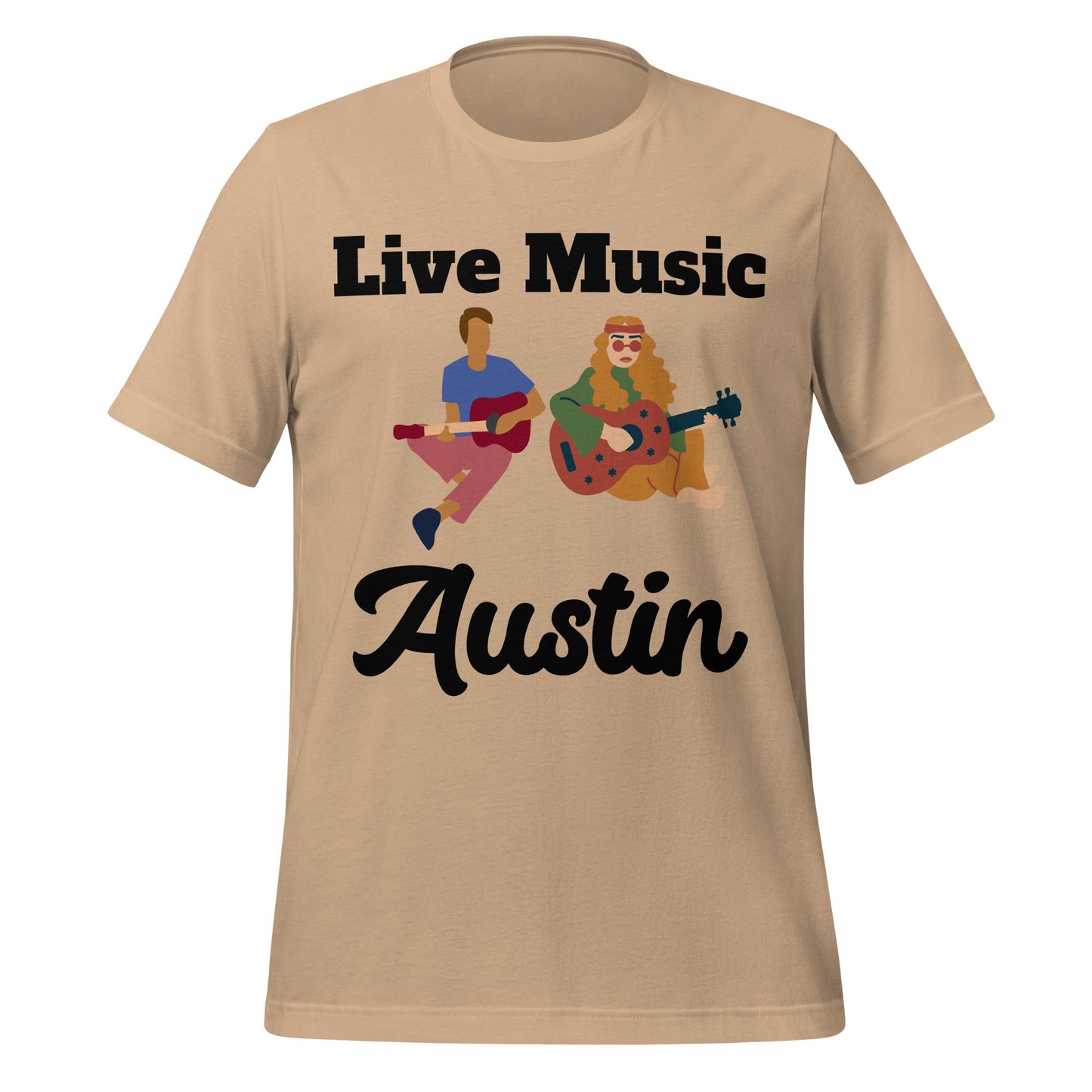Live Music in Austin T-Shirt - Texy Pride