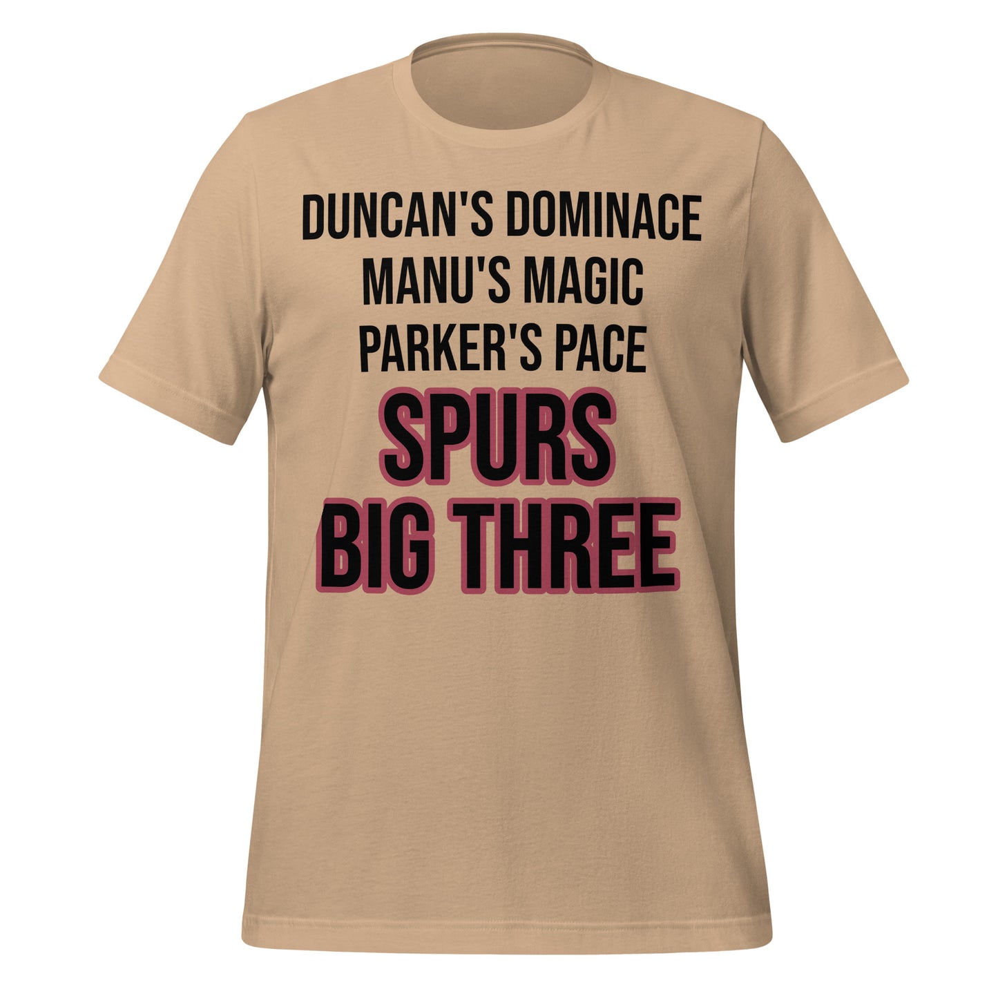 Spurs Big Three T-Shirt - Texy Pride