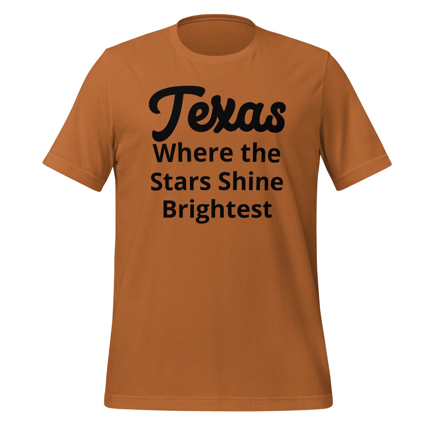 Texas Where the Stars Shine Brightest T-Shirt