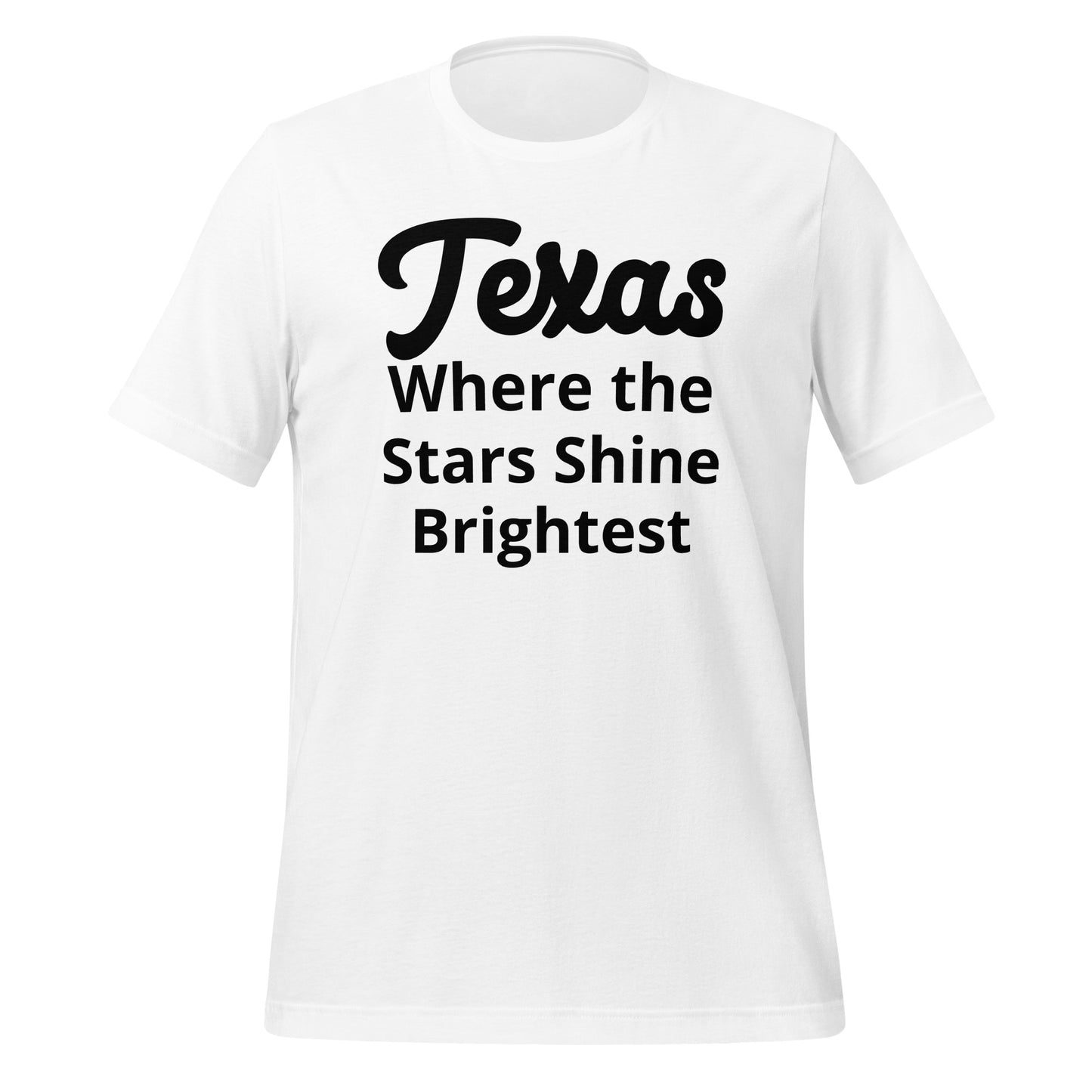 Texas Where the Stars Shine Brightest T-Shirt