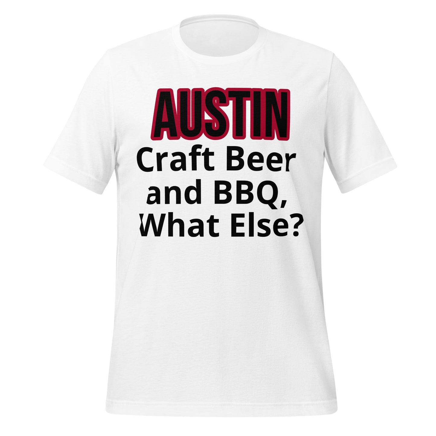 Austin Craft Beer and BBQ T-Shirt - Texy Pride