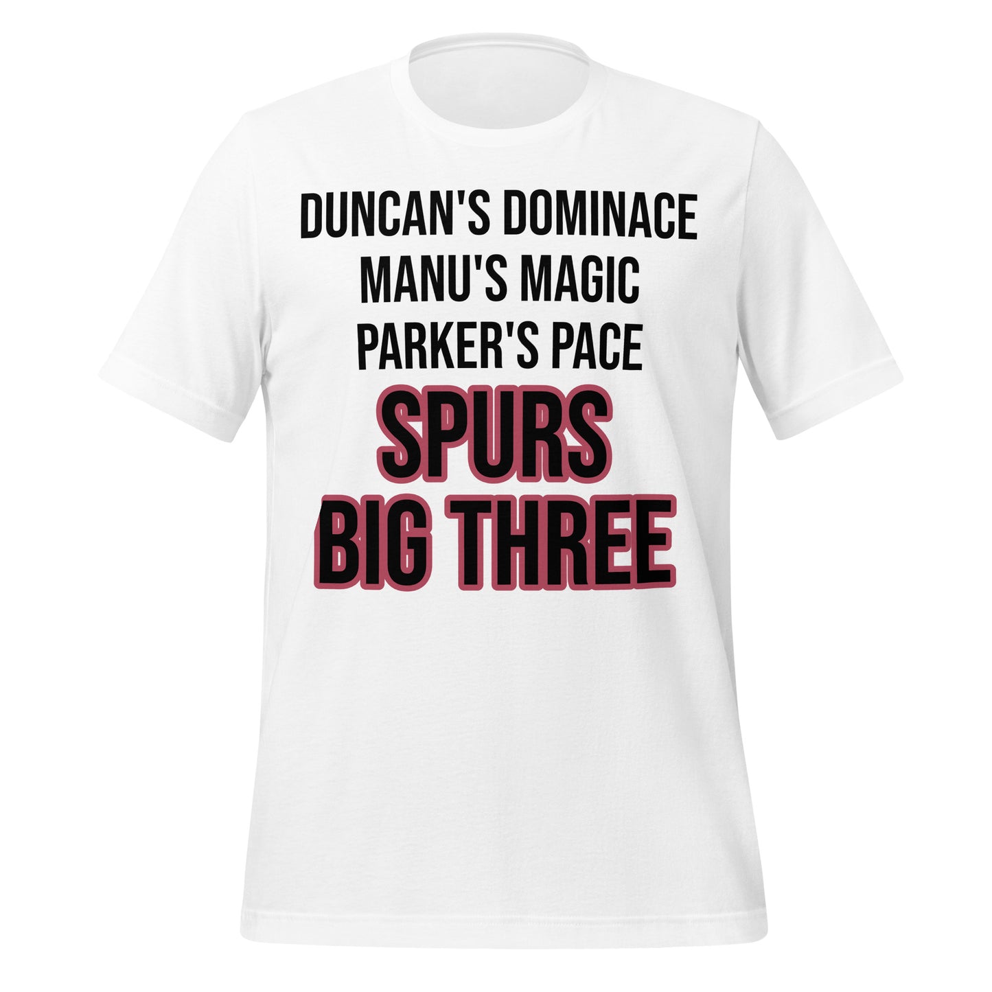 Spurs Big Three T-Shirt - Texy Pride