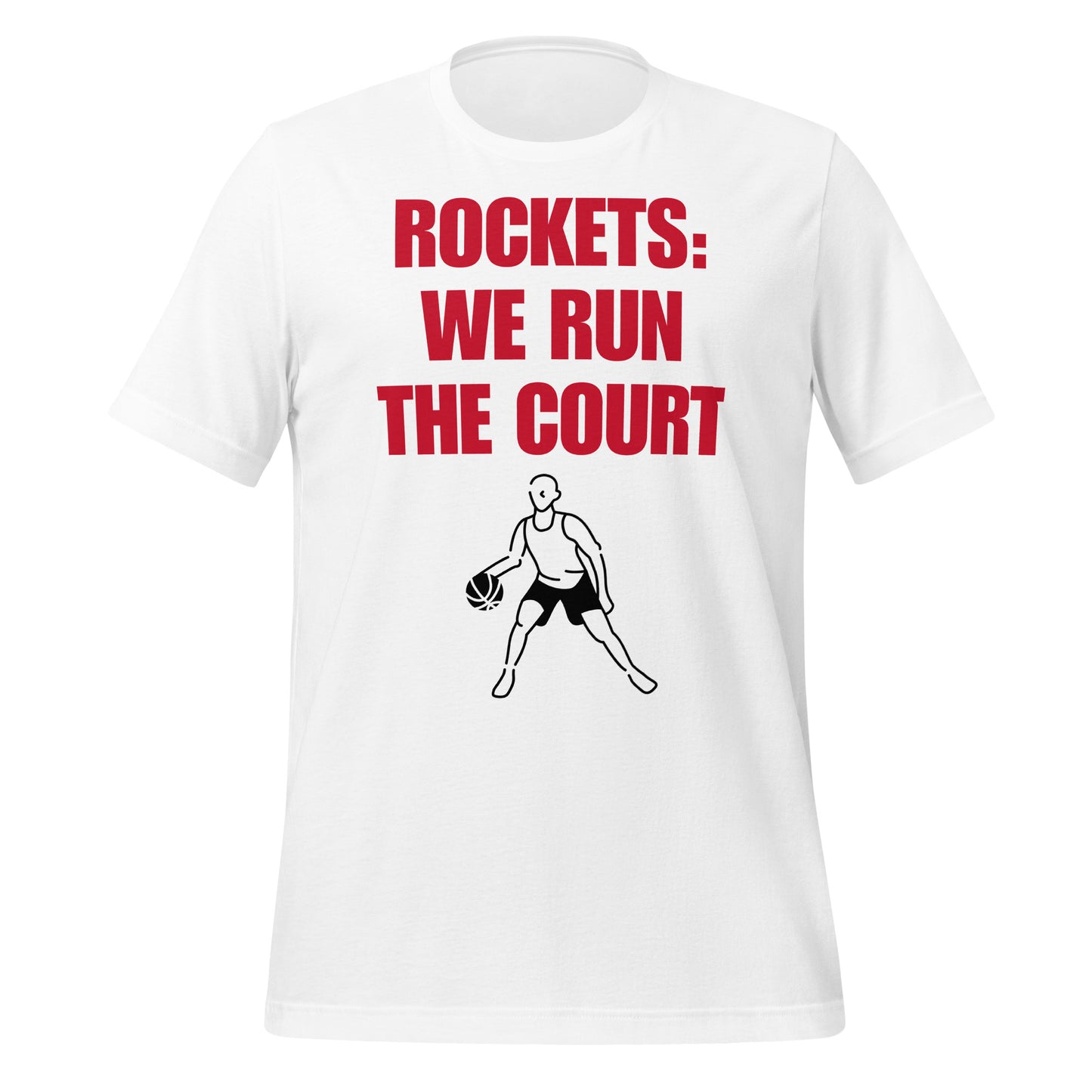 Rockets Run the Court T-Shirt - Texy Pride