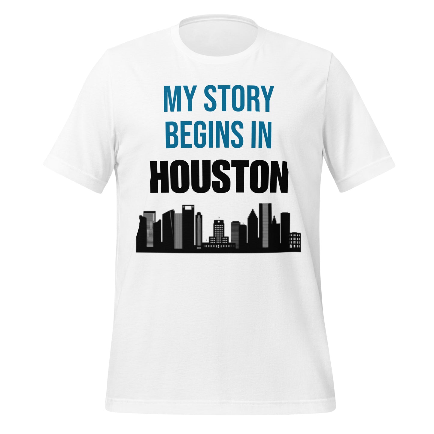 My Story Begins in Houston T-Shirt - Texy Pride