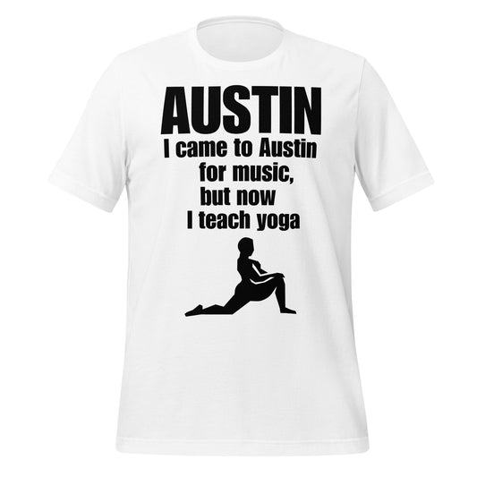 Austin Yoga Teacher T-Shirt - Texy Pride