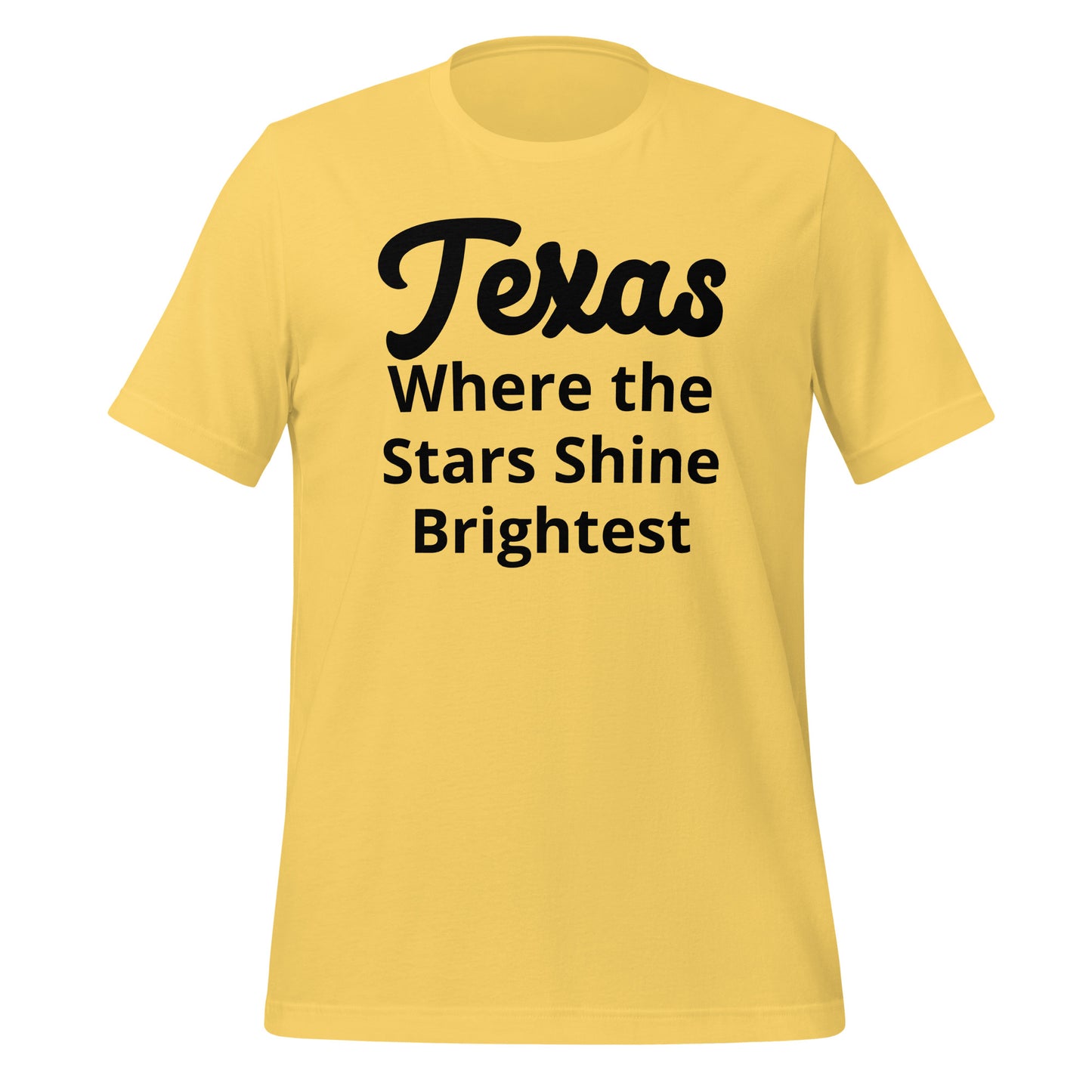 Texas Where the Stars Shine Brightest T-Shirt