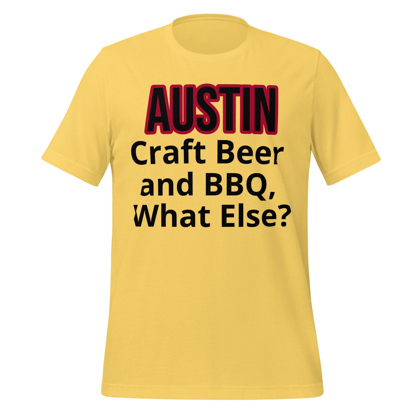 Austin Craft Beer and BBQ T-Shirt - Texy Pride