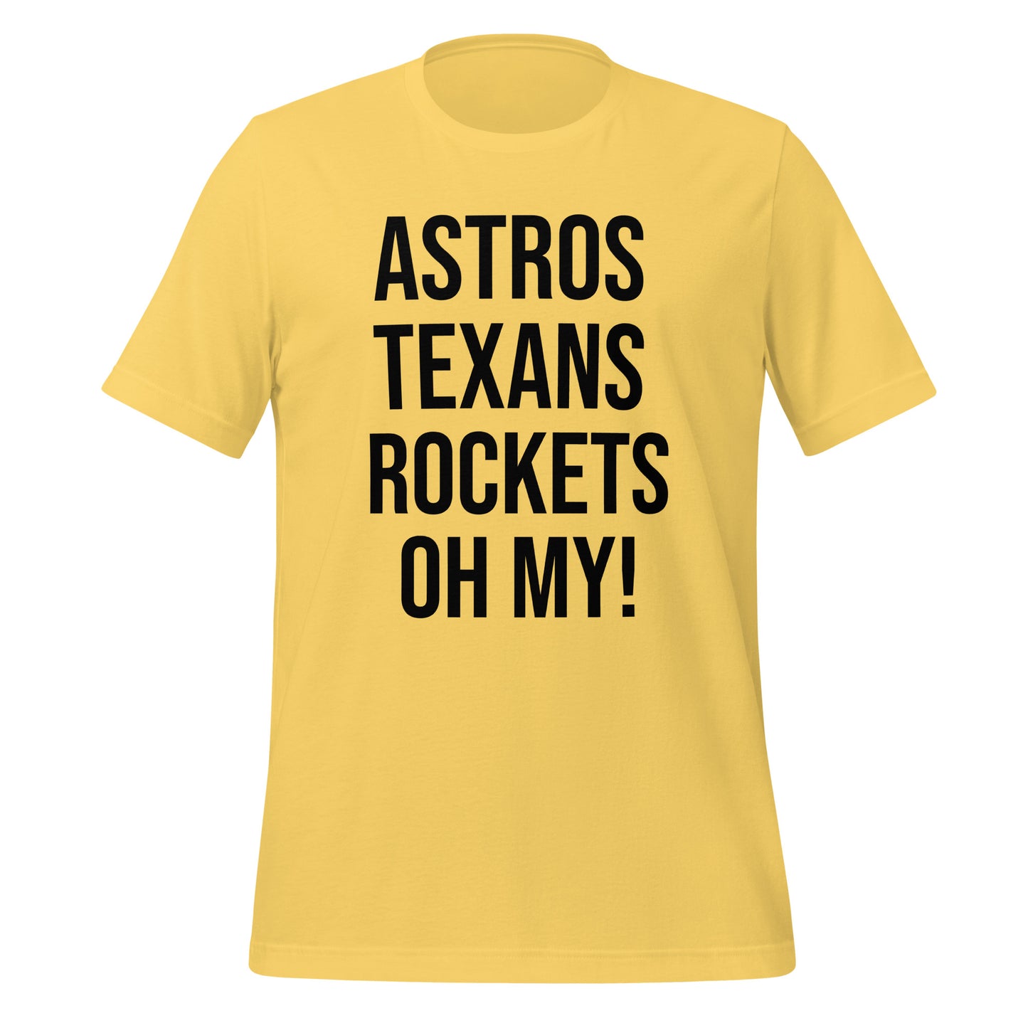 Astros, Texans, Rockets T-Shirt - Texy Pride