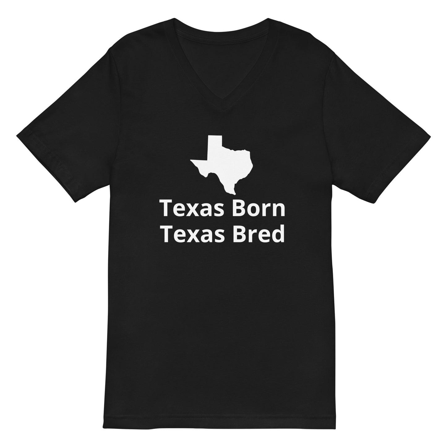 Texas Born -Texas Bred  V-Neck T-Shirt