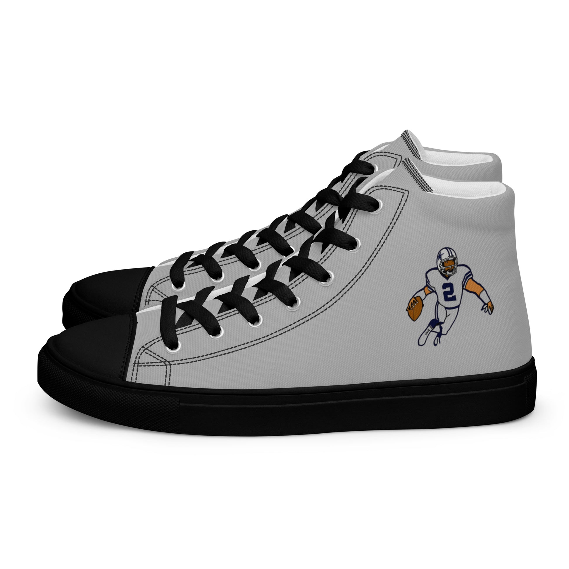 Cowboys Women’s high top canvas shoes - Texy Pride