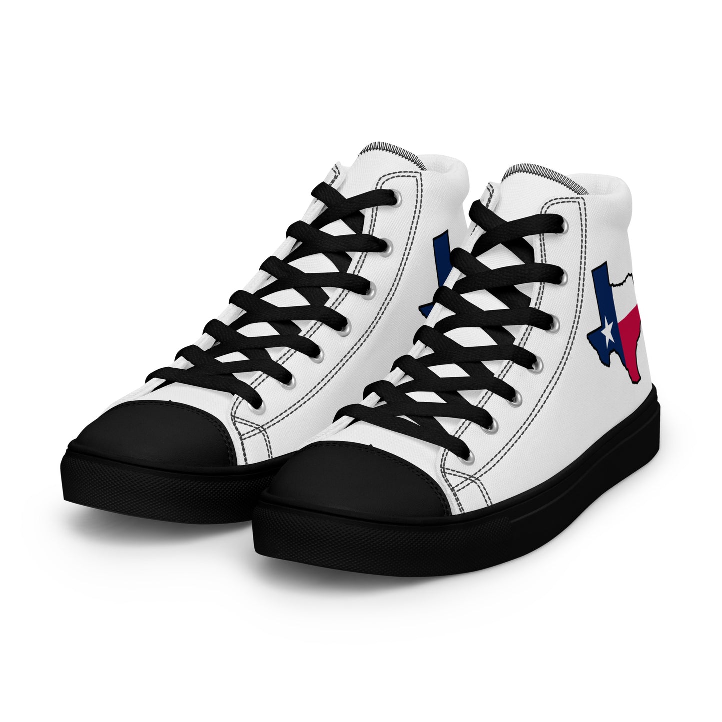 Texas Women’s high top canvas shoes - Texy Pride