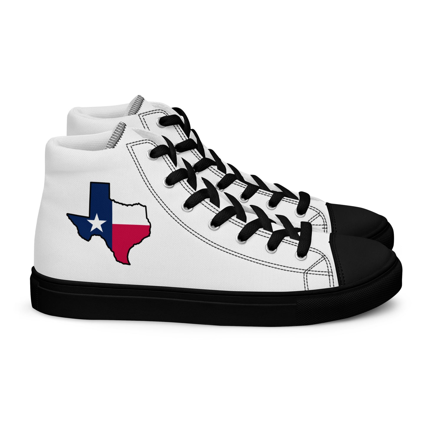 Texas Women’s high top canvas shoes - Texy Pride