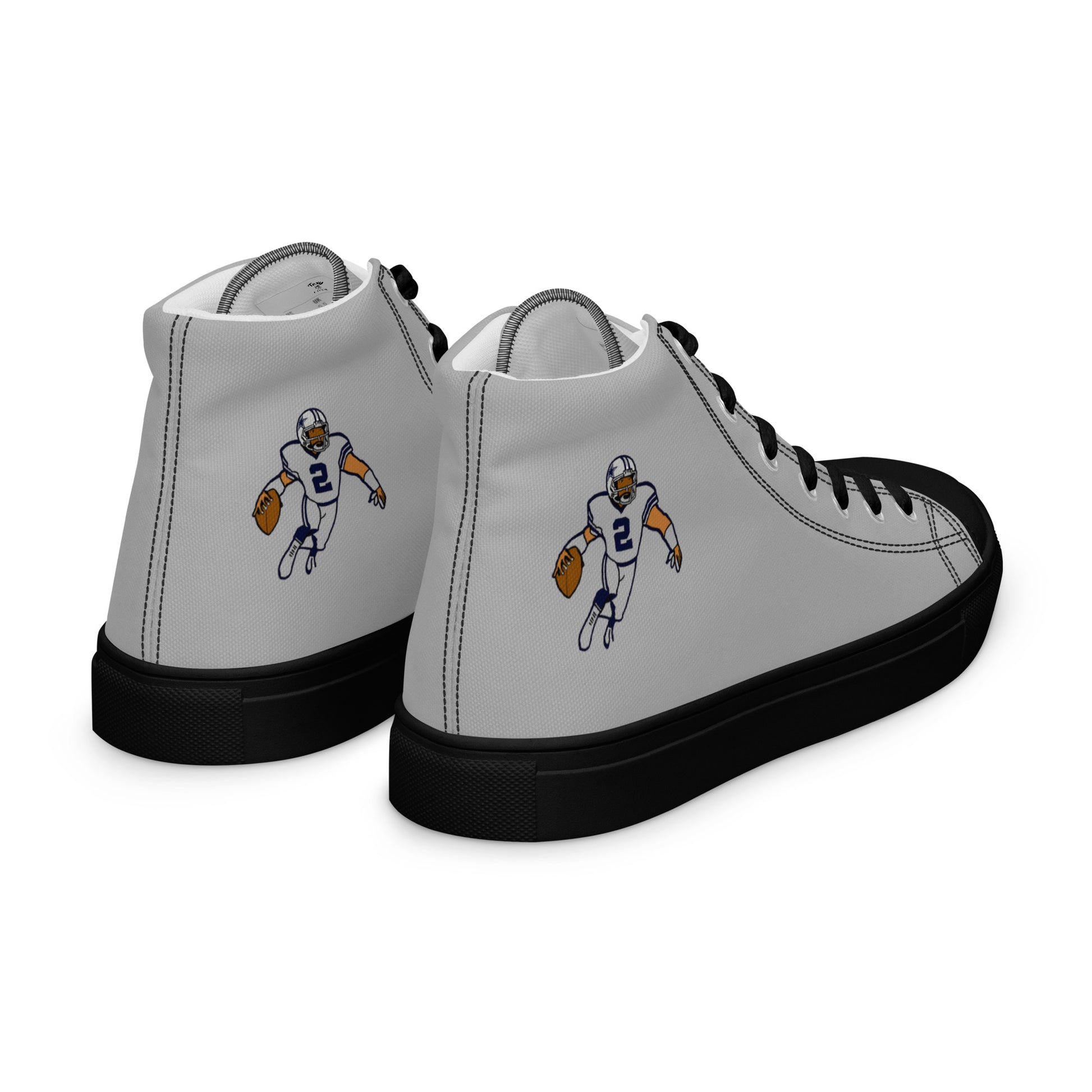 Cowboys Women’s high top canvas shoes - Texy Pride
